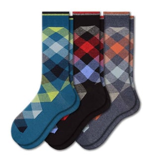 Men's Dress Casual Combed Cotton Crew Argyle Socks | Sierra Socks Men's Dress Casual Combed Cotton Crew Argyle Socks | Sierra Socks