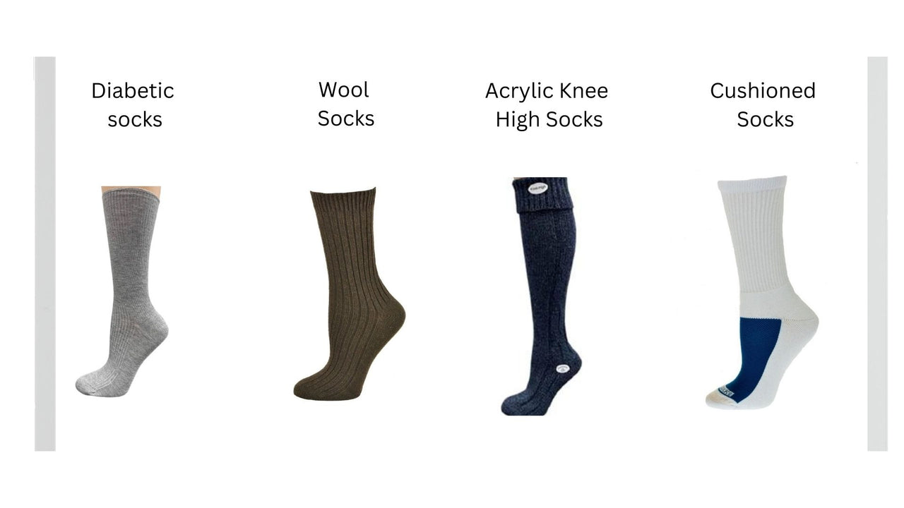 Get 5 Different Types Of Socks Online | Sierra Socks
