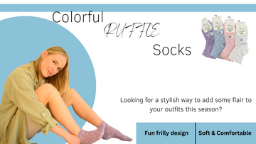 Get Colorful Ruffle Socks For Women Online