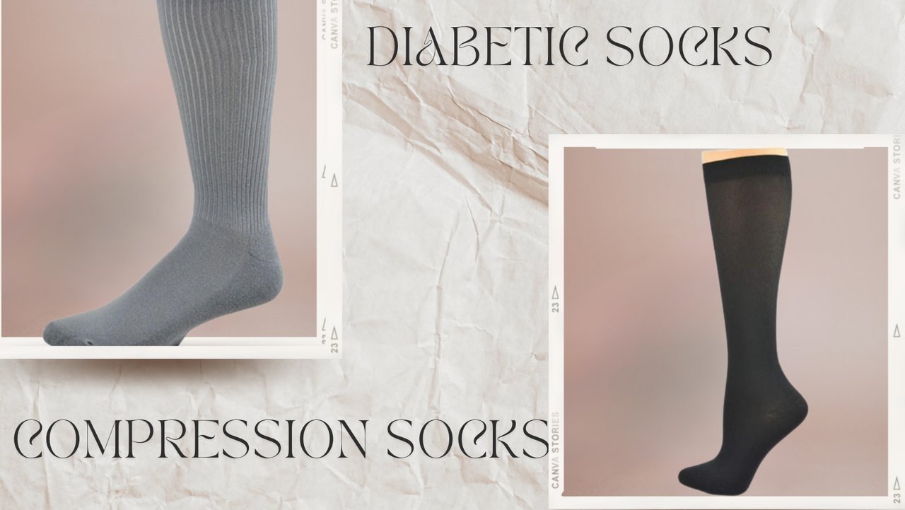 Are Diabetic Socks Same As Compression Socks?