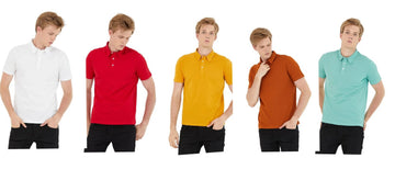 3-Button Polo Shirts