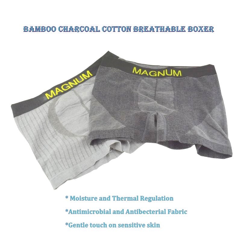Bamboo Charcoal Boxer Brief 2-Pack