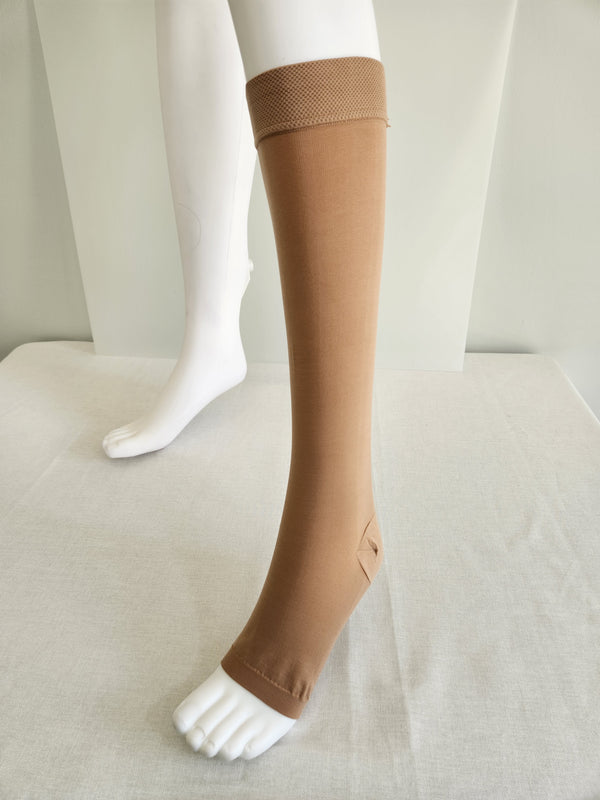 Firm Support Compression Hosiery 20-30 mmHg Open Toe Compression