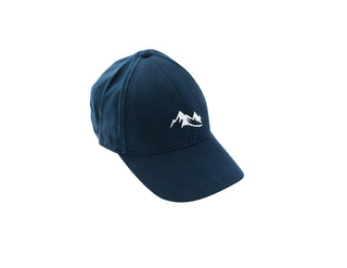 Buy navy Adjustable Performance Unisex Mountain Logo Hat - Cap