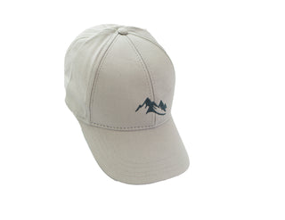 Buy gray Adjustable Performance Unisex Mountain Logo Hat - Cap