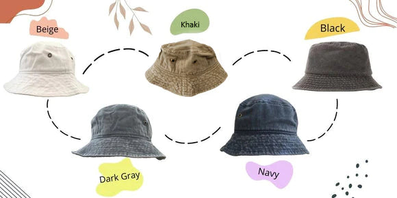 Faded Denim -Kids Fedora Hat 4-8 Years