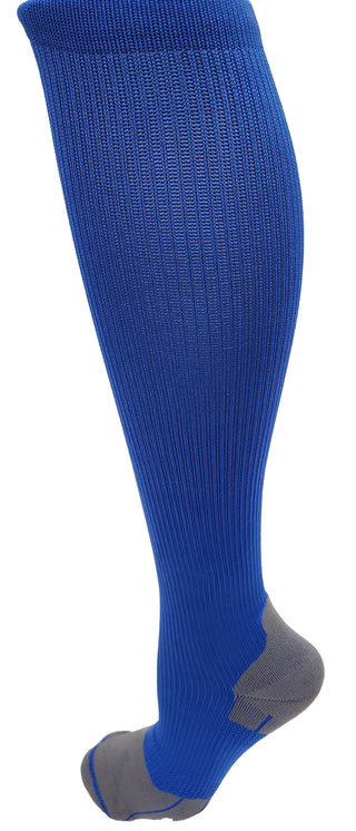 Buy blue Firm Support Colorful Compression Socks 20-30 mmHg for Men and Women