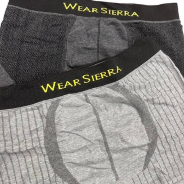 Boxer Briefs Charcoal Cotton Breathable 2 Pack Underwear