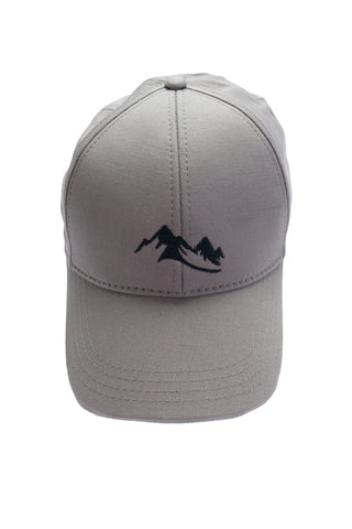 Buy brown Adjustable Performance Unisex Mountain Logo Hat - Cap