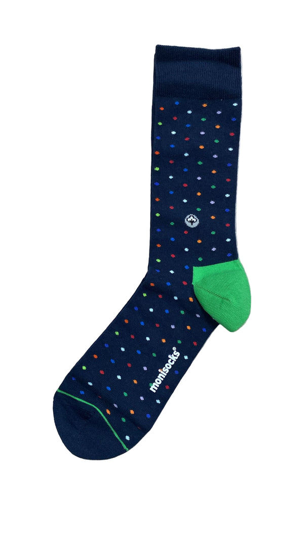 Men’s Cotton Crew Dress Socks – Soft, Breathable, Stylish for Work and Casual Wear - 4 Pair Boxed Set, Ready for Gift Giving!