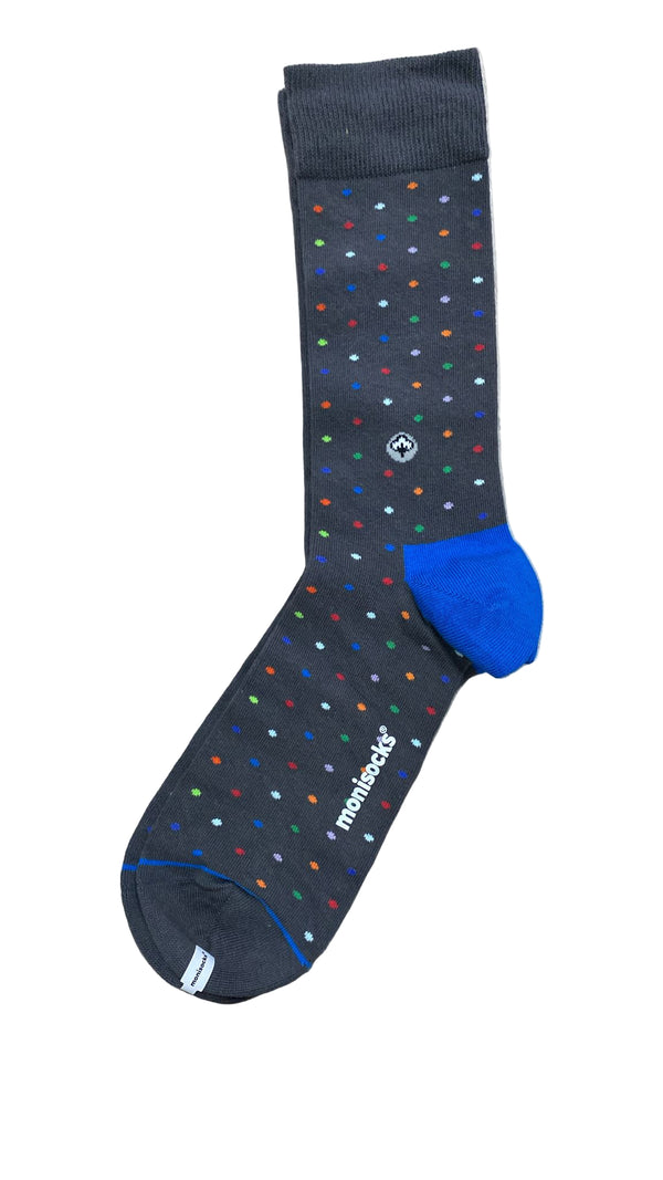 Men’s Cotton Crew Dress Socks – Soft, Breathable, Stylish for Work and Casual Wear - 4 Pair Boxed Set, Ready for Gift Giving!