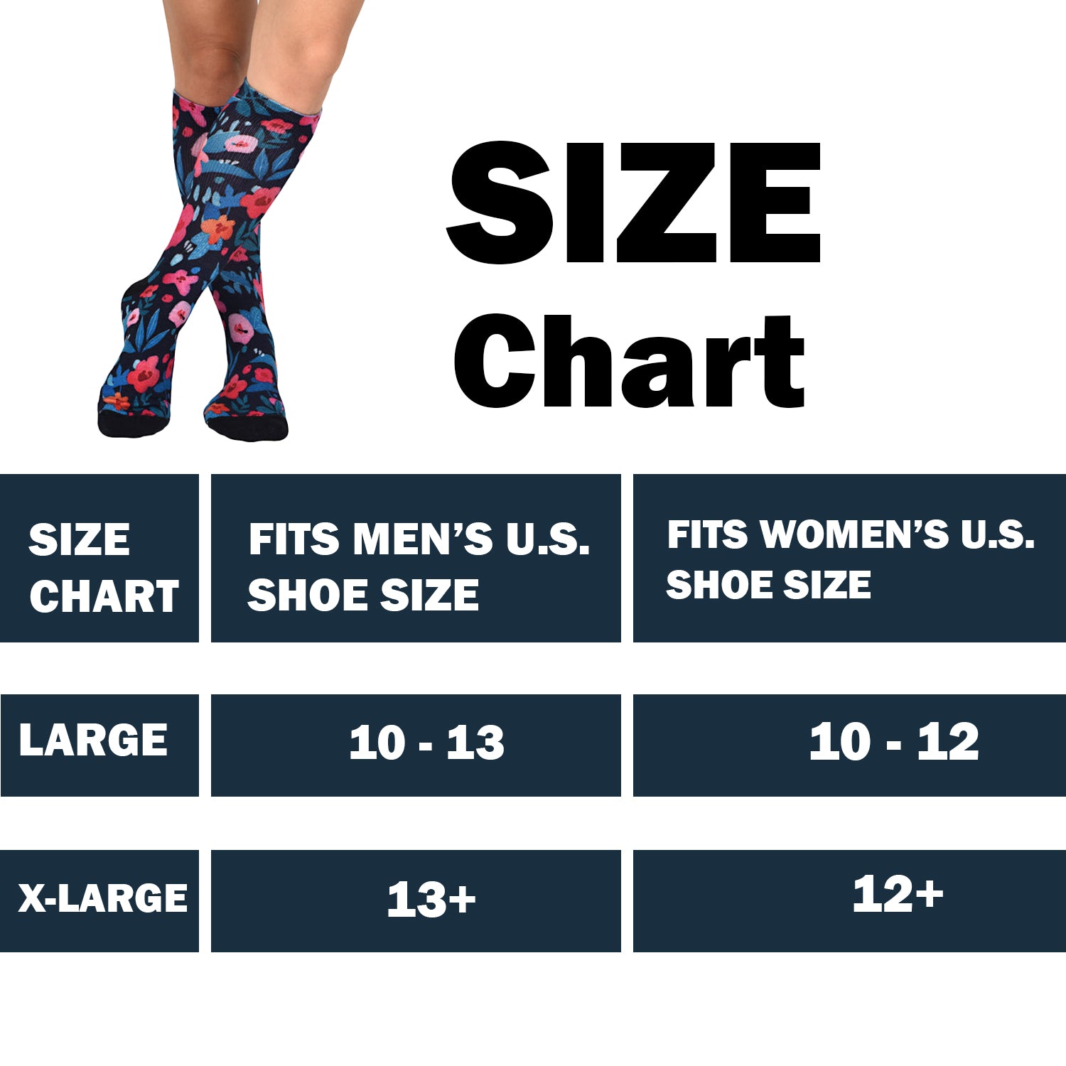 Men & Women's CoolMax Knee-High Socks, Nature Inspired Collection for Men & Women Eco-Friendly Knee High Socks
