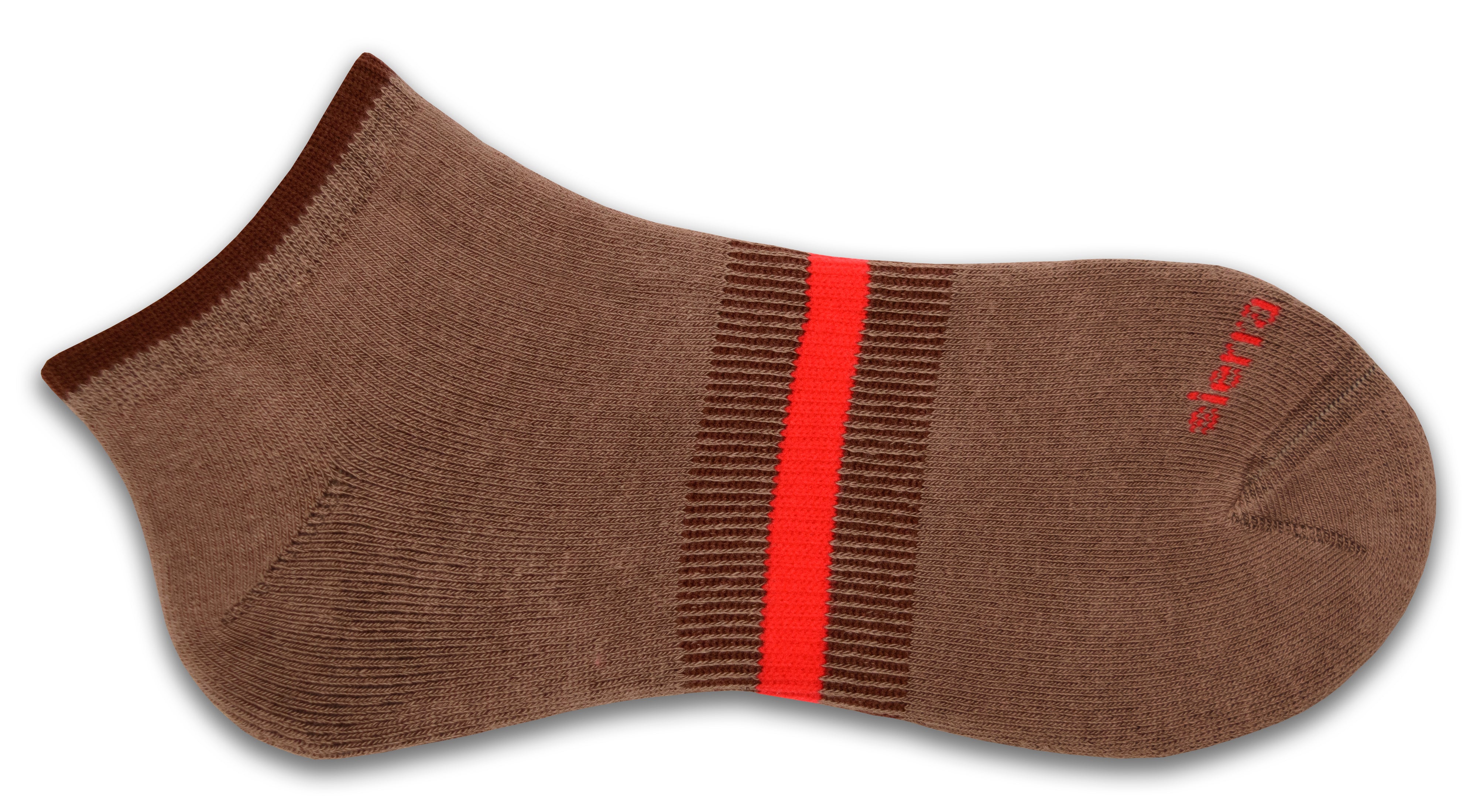 Tipped Cushioned Arch Support No Show Ankle Hi Performance Cotton Socks for Women