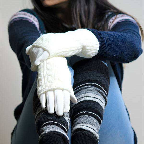 Lambswool Colorful Leg Warmers for Women, Girls and Teens