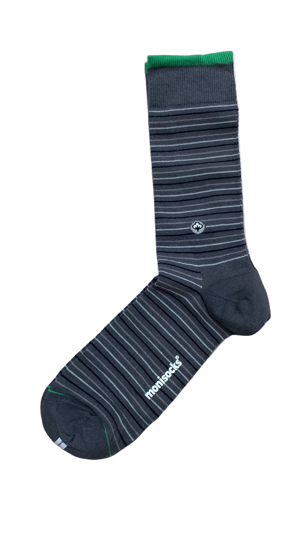 Men’s Cotton Crew Dress Socks – Soft, Breathable, Stylish for Work and Casual Wear - 4 Pair Boxed Set, Ready for Gift Giving!