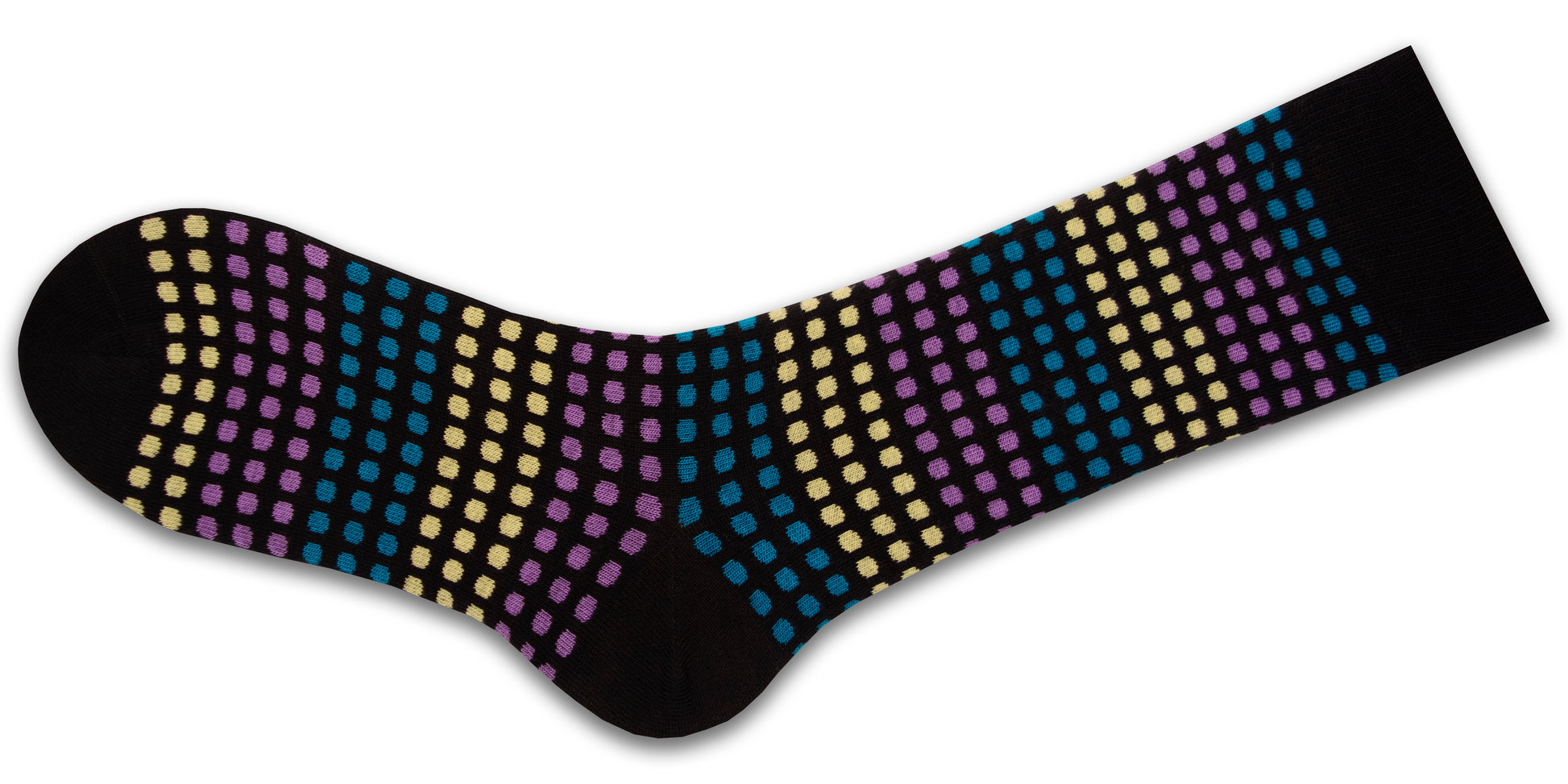 Dress Casual 2 Pair Pack Combed Cotton Crew Socks
