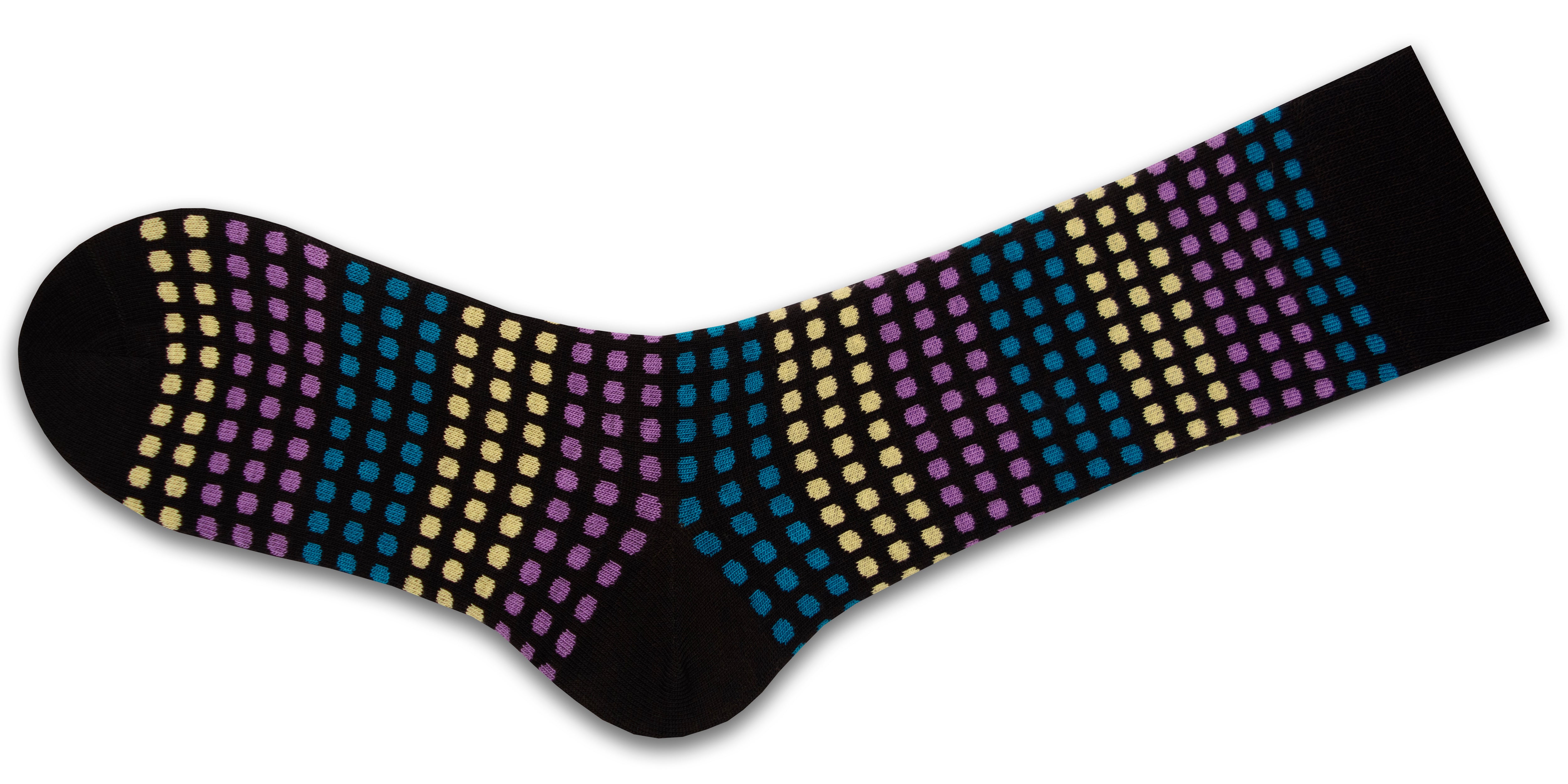 Dress Casual 2 Pair Pack Combed Cotton Crew Socks