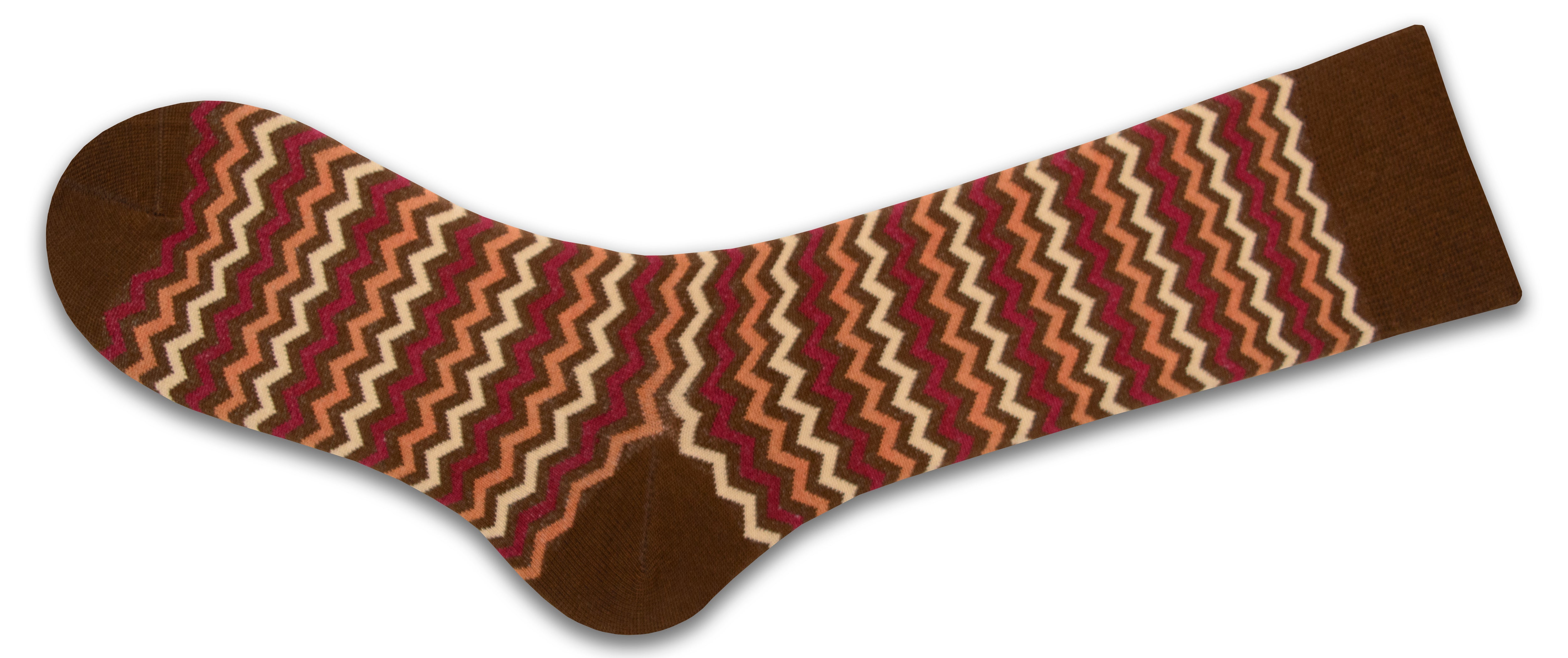 Sierra Socks Men's Casual Cotton Blend Mid Calf Dress Crew Socks