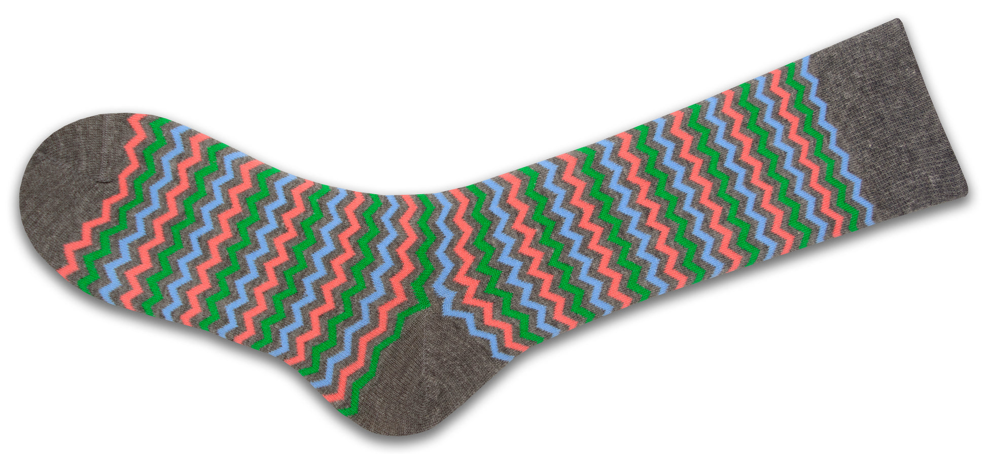 Sierra Socks Men's Casual Cotton Blend Mid Calf Dress Crew Socks
