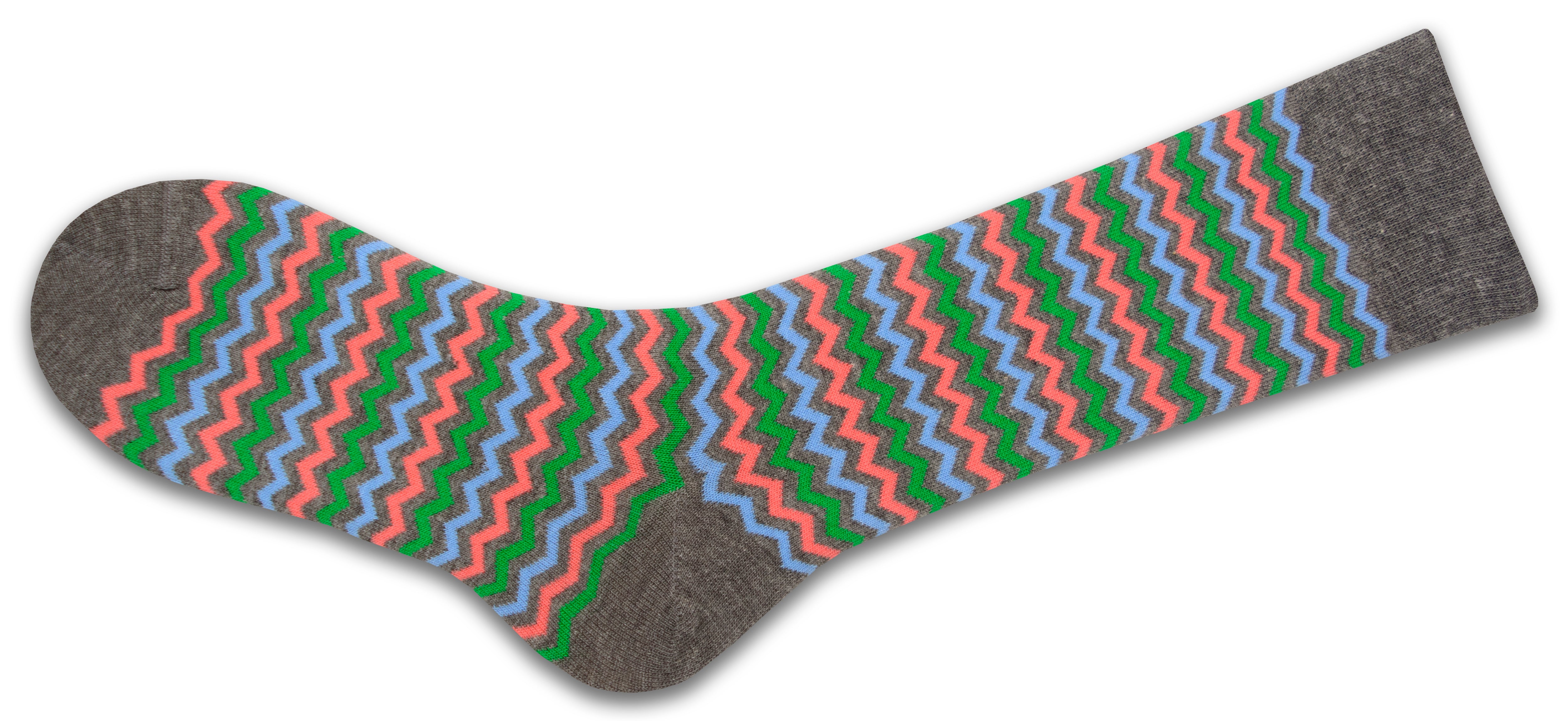 Sierra Socks Men's Casual Cotton Blend Mid Calf Dress Crew Socks