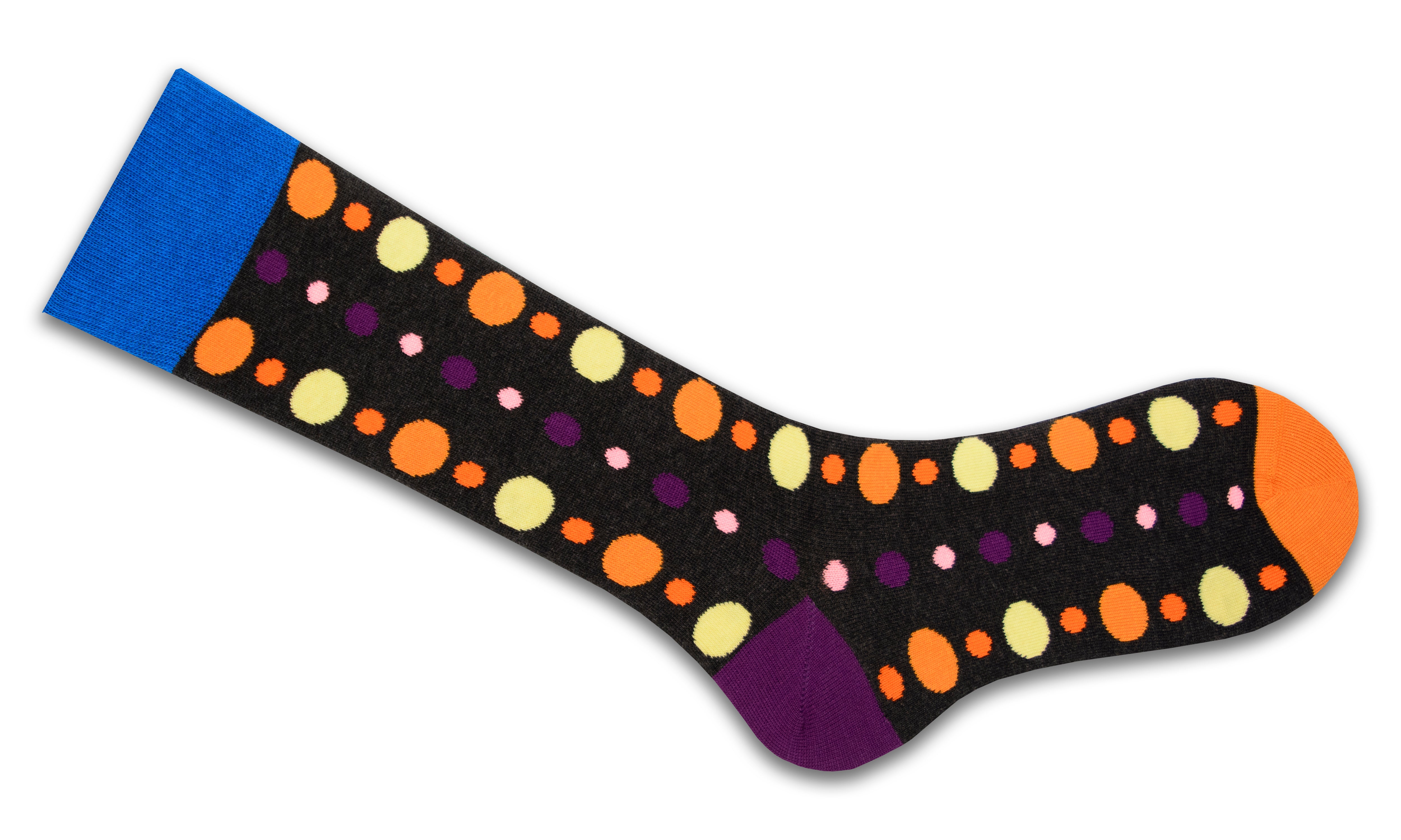 Sierra Socks Men's Casual Cotton Blend Mid Calf Dress Crew Socks