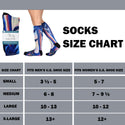 Sierra Socks Morning Hike Pattern CoolMax Socks, Nature Collection for Men & Women Eco-Friendly Colorful Crew Socks
