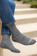 Women's Bamboo Crew Performance Socks with Arch Support