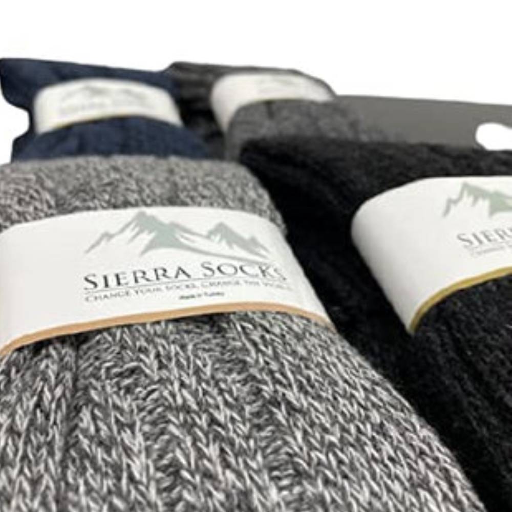 Over-The-Knee Wool Blend Socks for Women - Great for Outdoor Activities, Hiking, Skiing, Yard Work