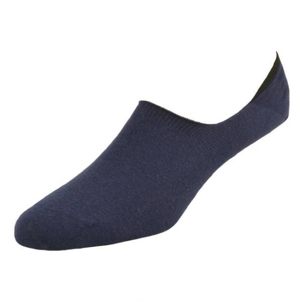 Performance Combed Cotton Invisible Socks with Silicone 3 pair pack