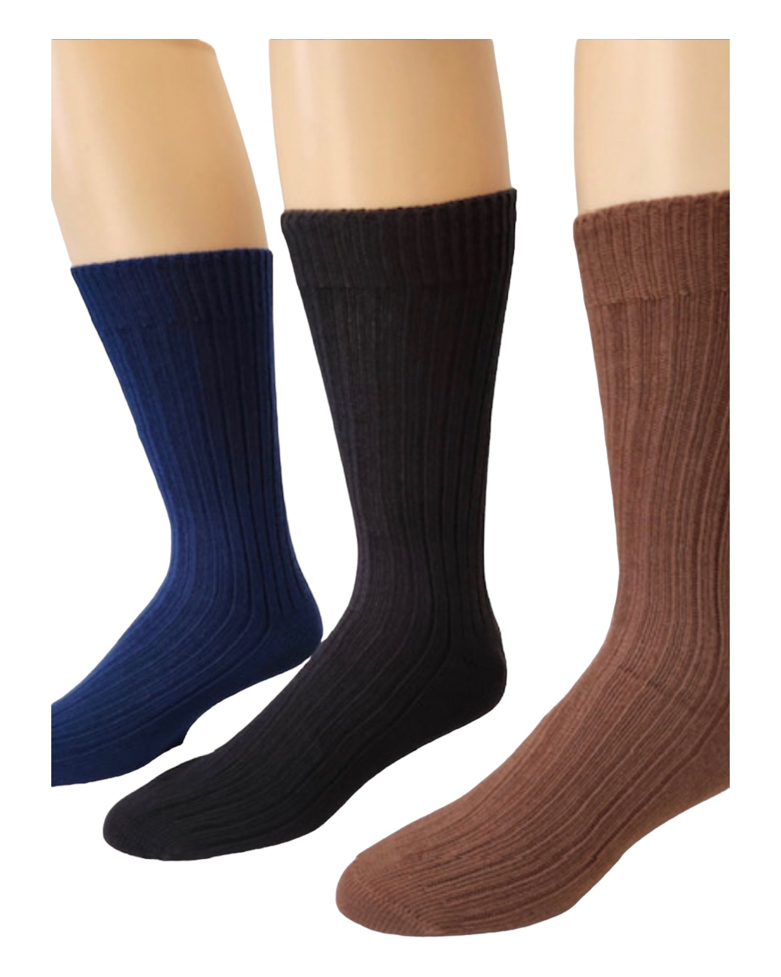 Organic Cotton Solid Color Crew Socks