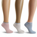 Women's Ankle Socks - Colorful and Comfortable, Silky Rayon - Great Warm Weather Socks