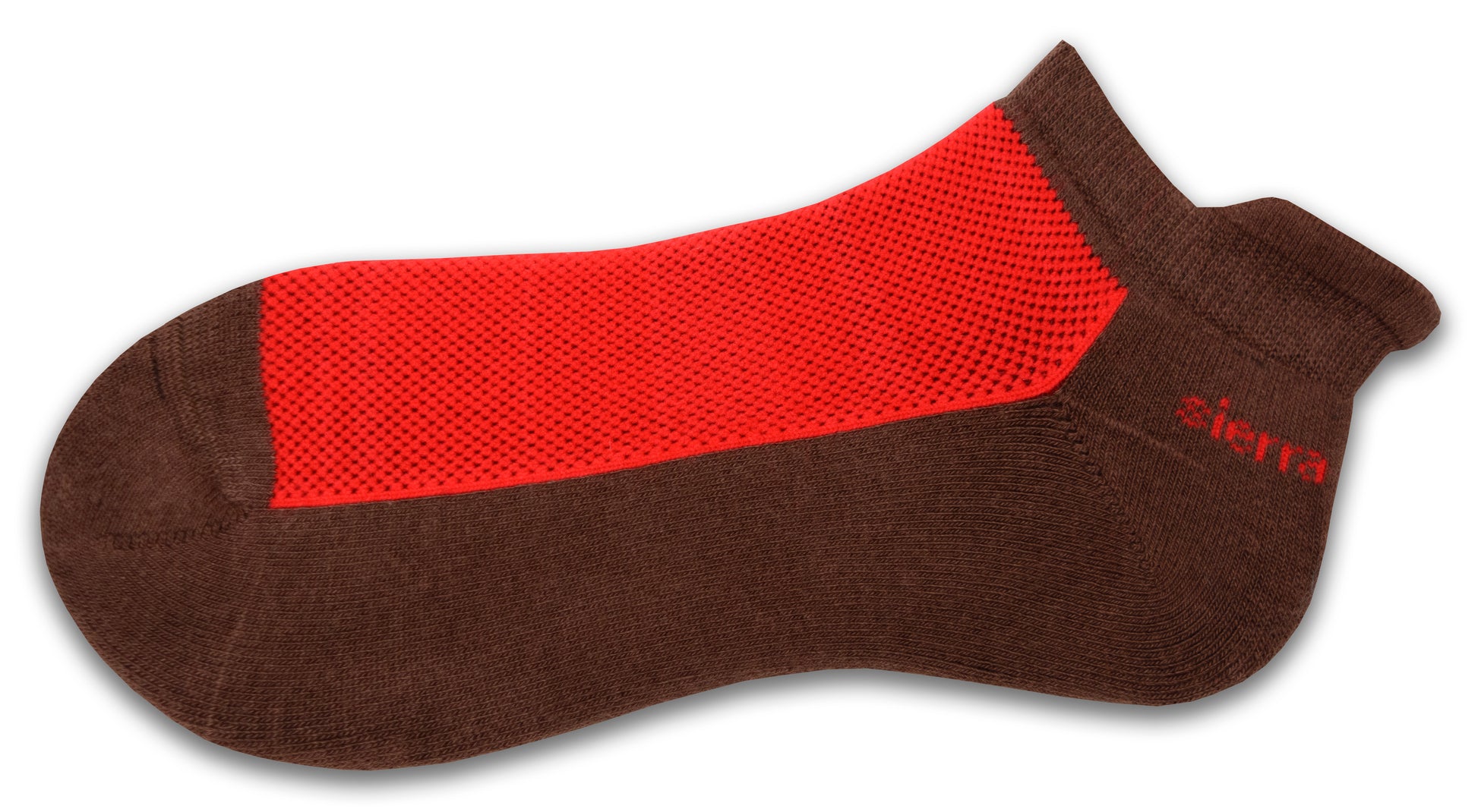 Heel Tab Mesh Top Cotton Anklet Socks with Non-Skid Women's Gripper Socks