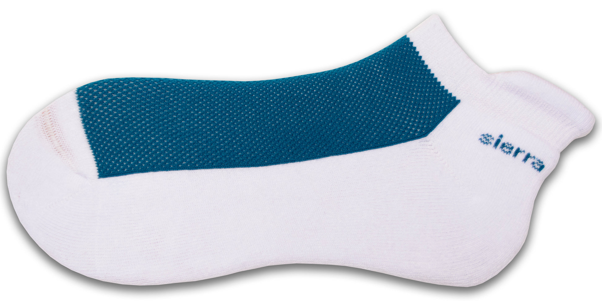 Heel Tab Mesh Top Cotton Anklet Socks with Non-Skid Women's Gripper Socks