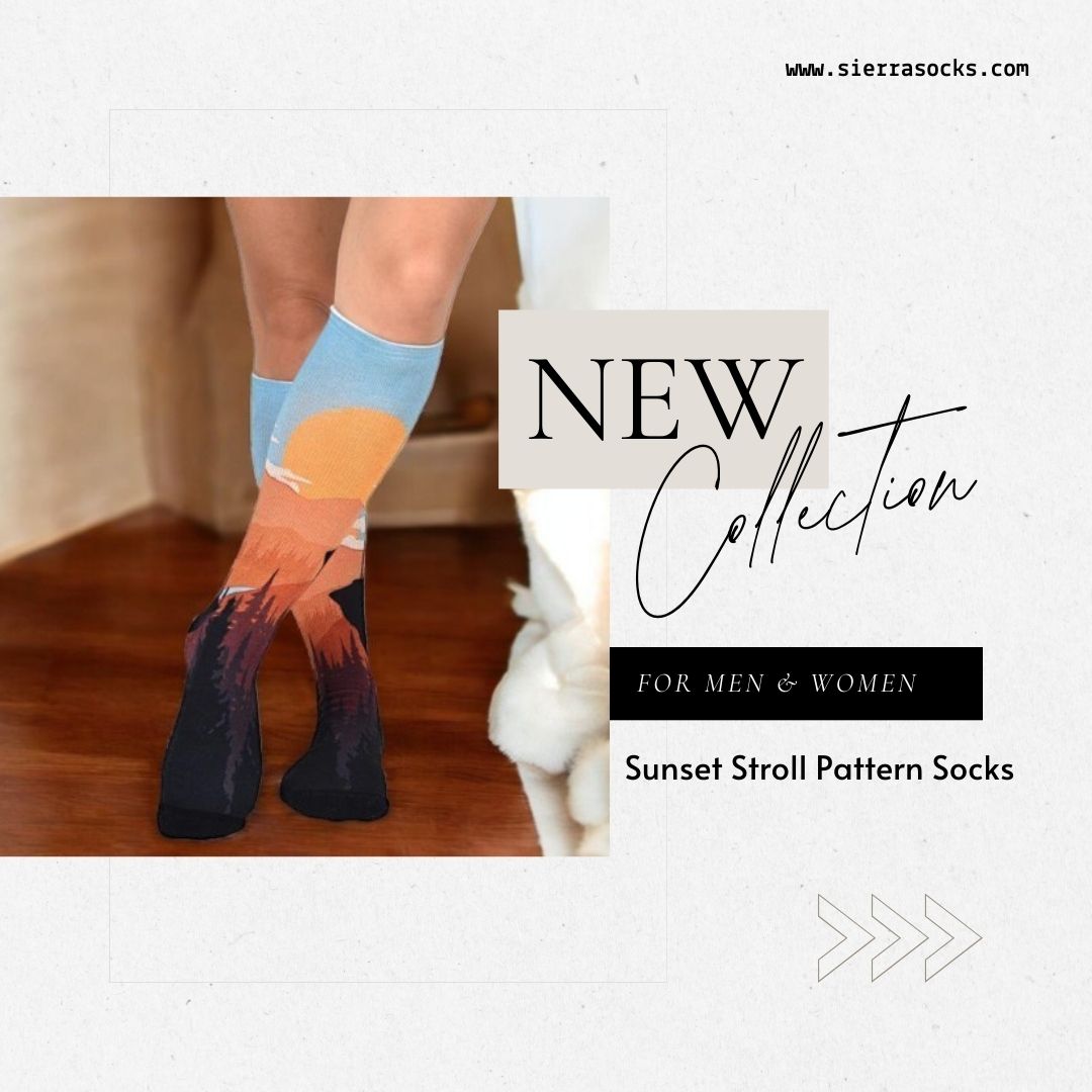Men and Women's CoolMax Knee High Socks - Colorful, Fun and Sporty Socks