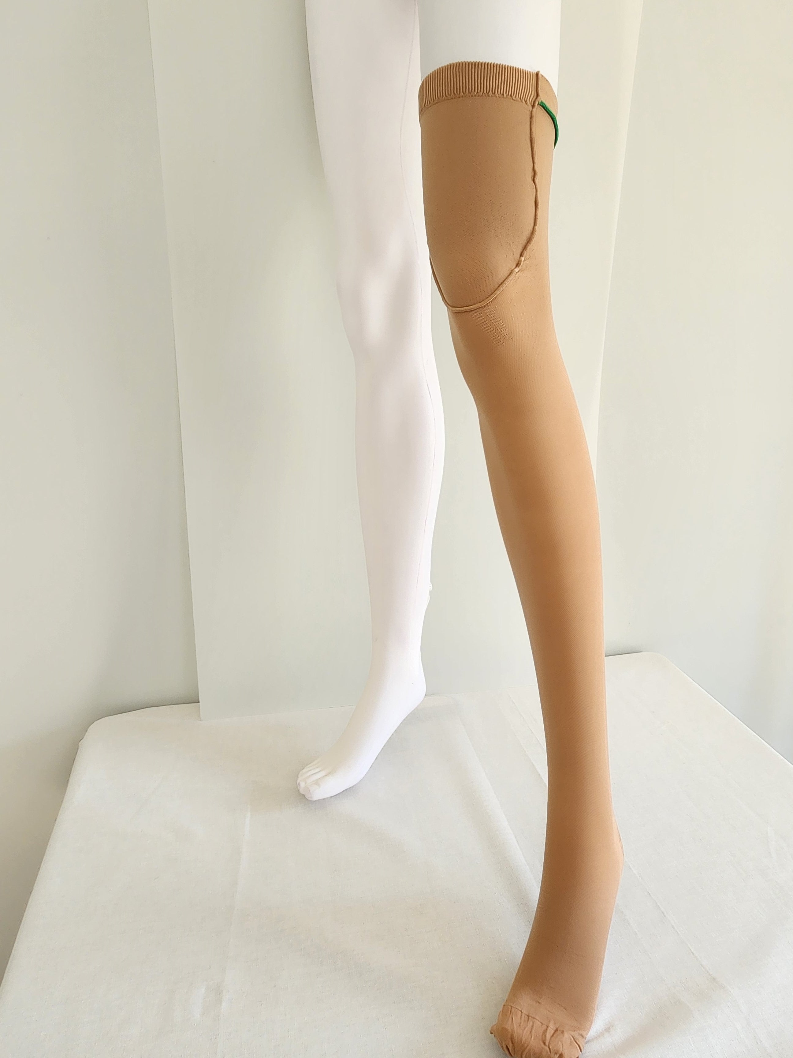 Moderate Support Compression Anti-Embolism Closed Toe Thigh High 15-20 ...