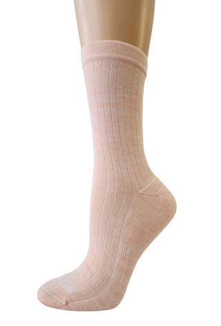 Comprar salmon Women's Bamboo Crew Performance Socks with Arch Support