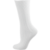 Classic Cable Knit Combed Cotton Crew Socks 2 Pair Pack