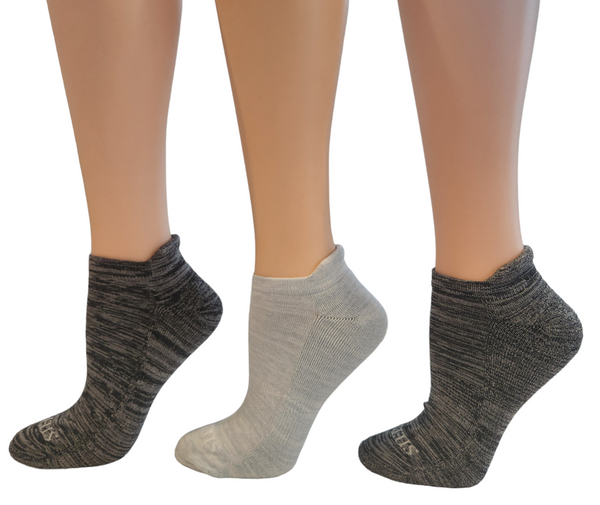 Women's Bamboo Performance Cushioned Ankle-Hi Socks with Heel Guard