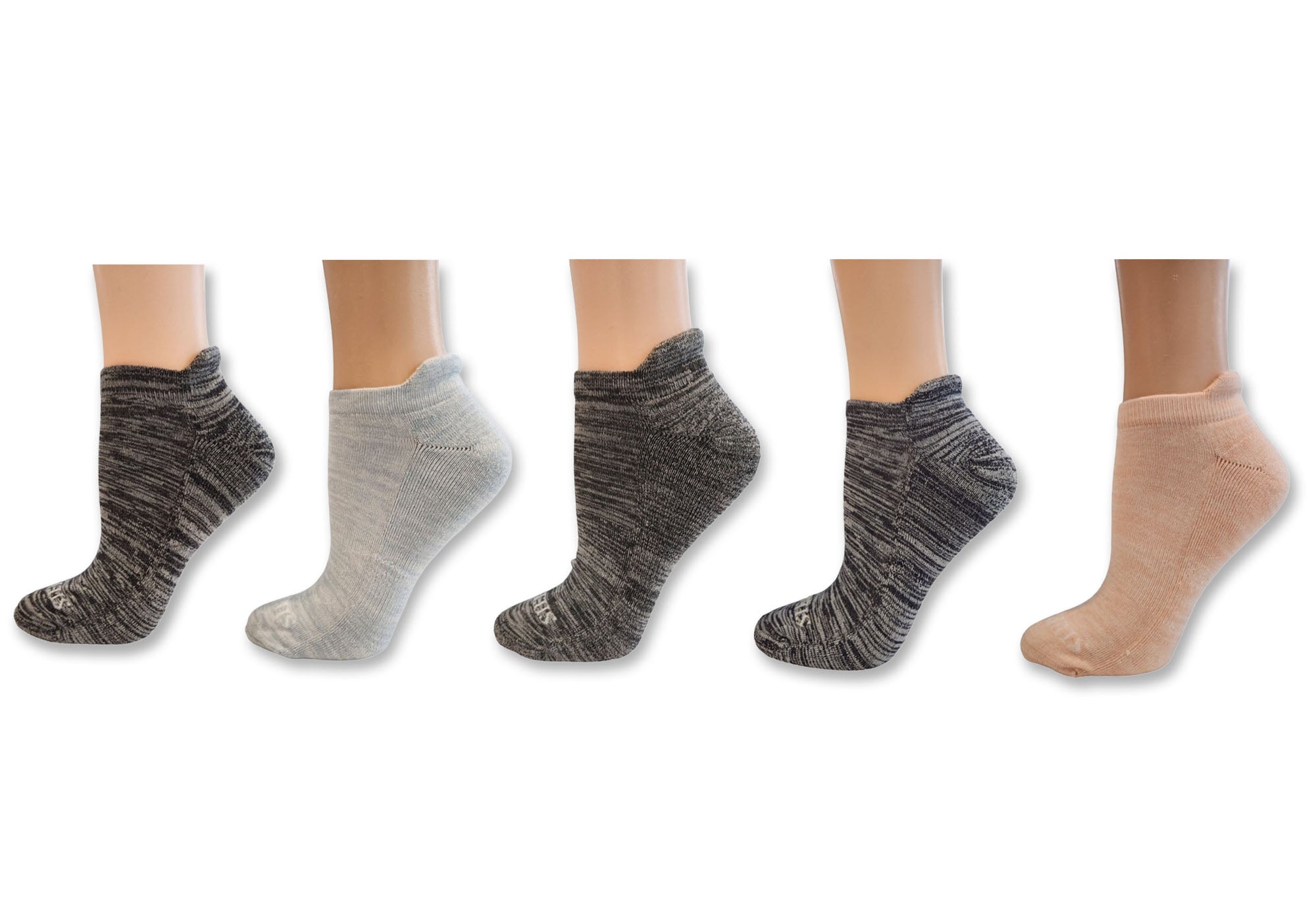 Ankle-Hi Socks with Heel 