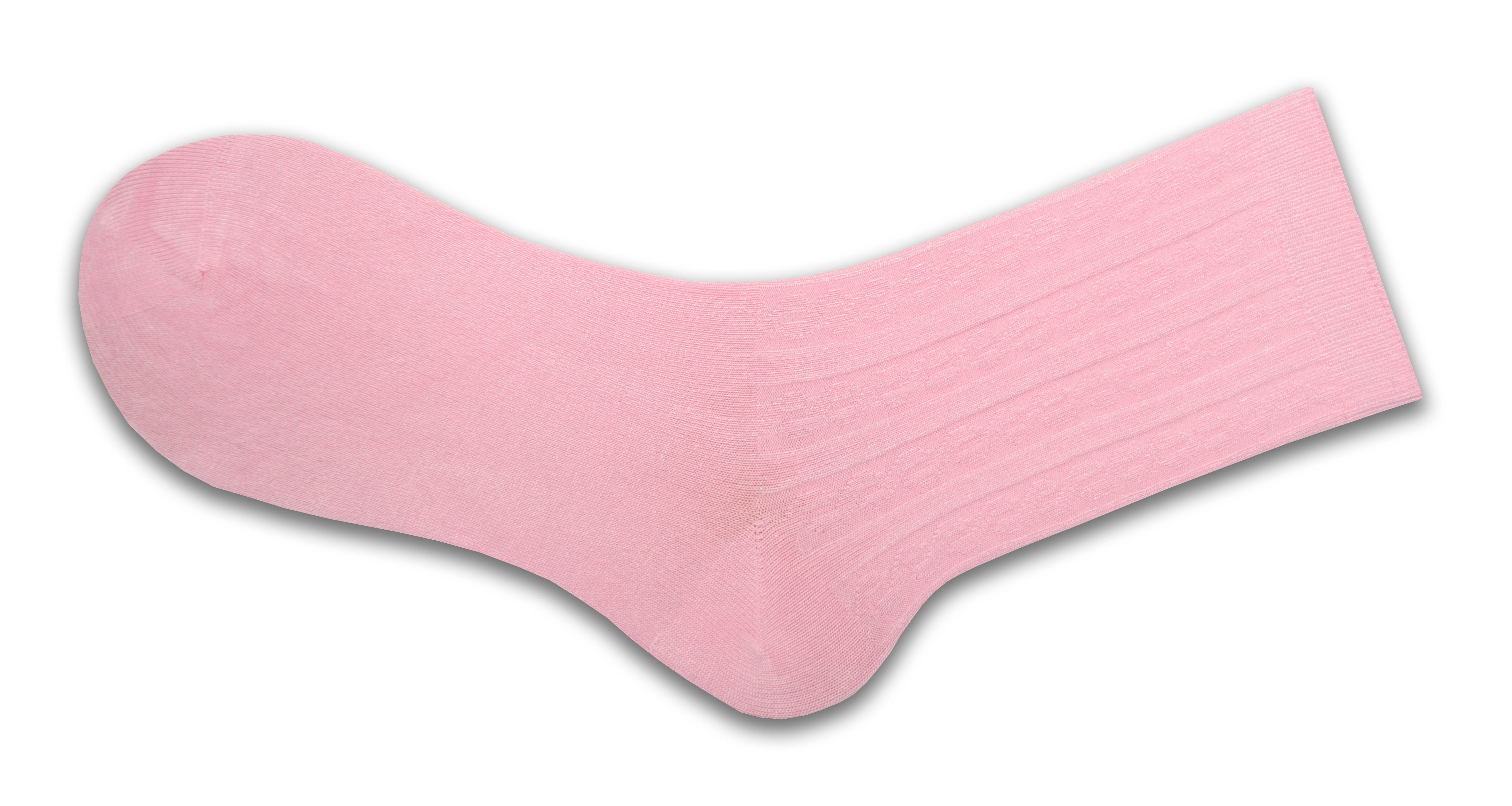 Cable Pattern Crew Rayon 3 pair pack Socks