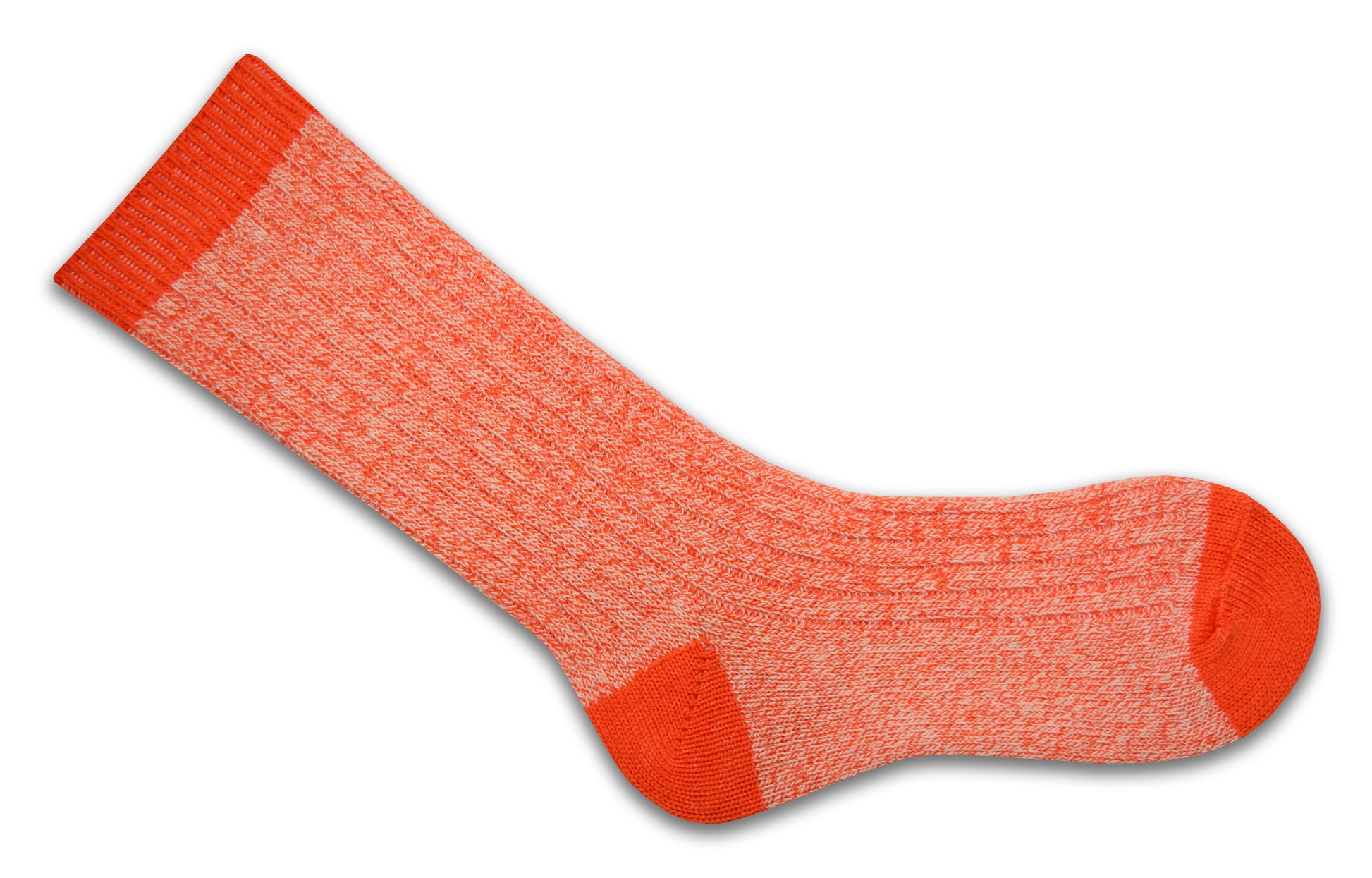 Women's Outdoor Boot Hiking Marled Twisted Cotton 2 Pair Pack Socks