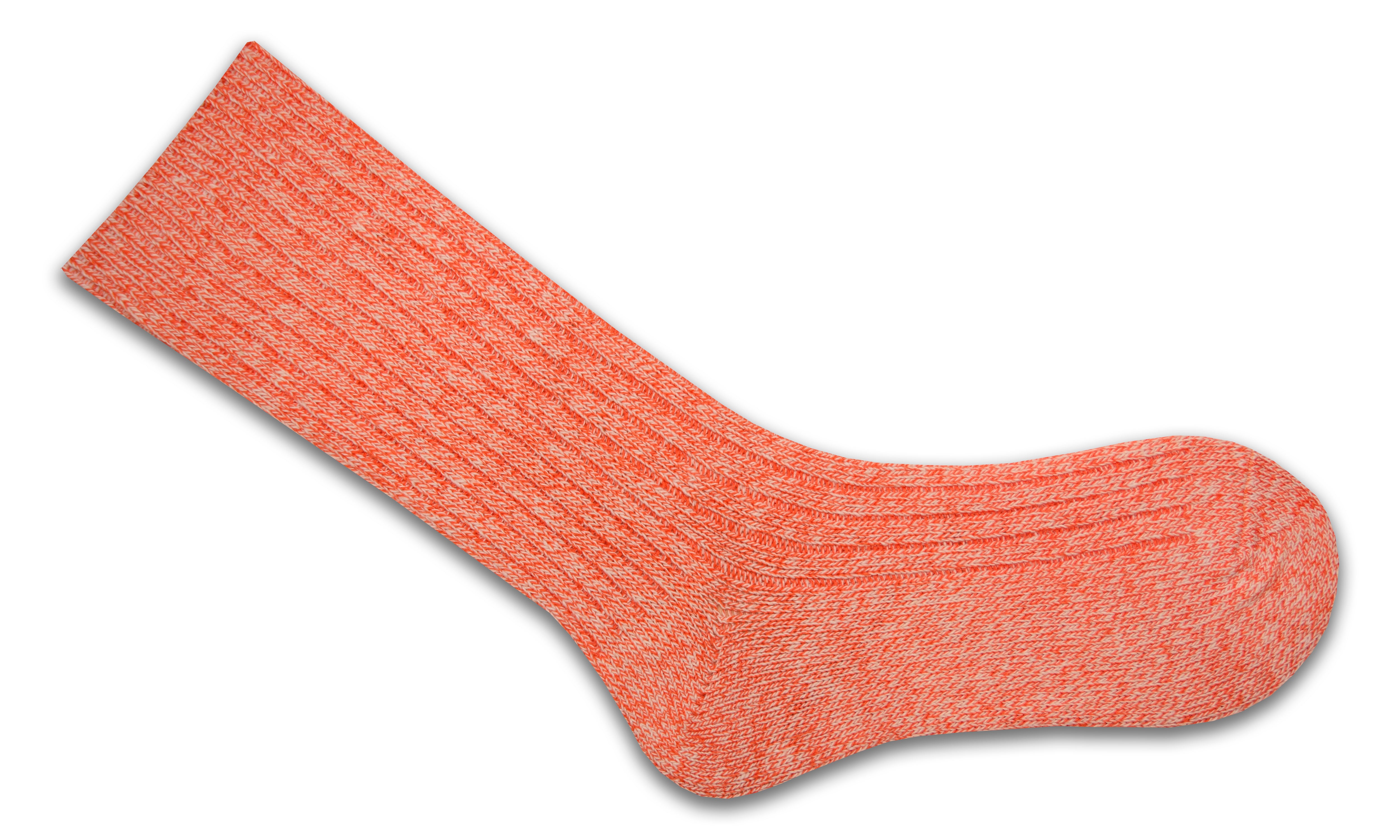 Women's Outdoor Boot Hiking Marled Twisted Cotton 2 Pair Pack Socks