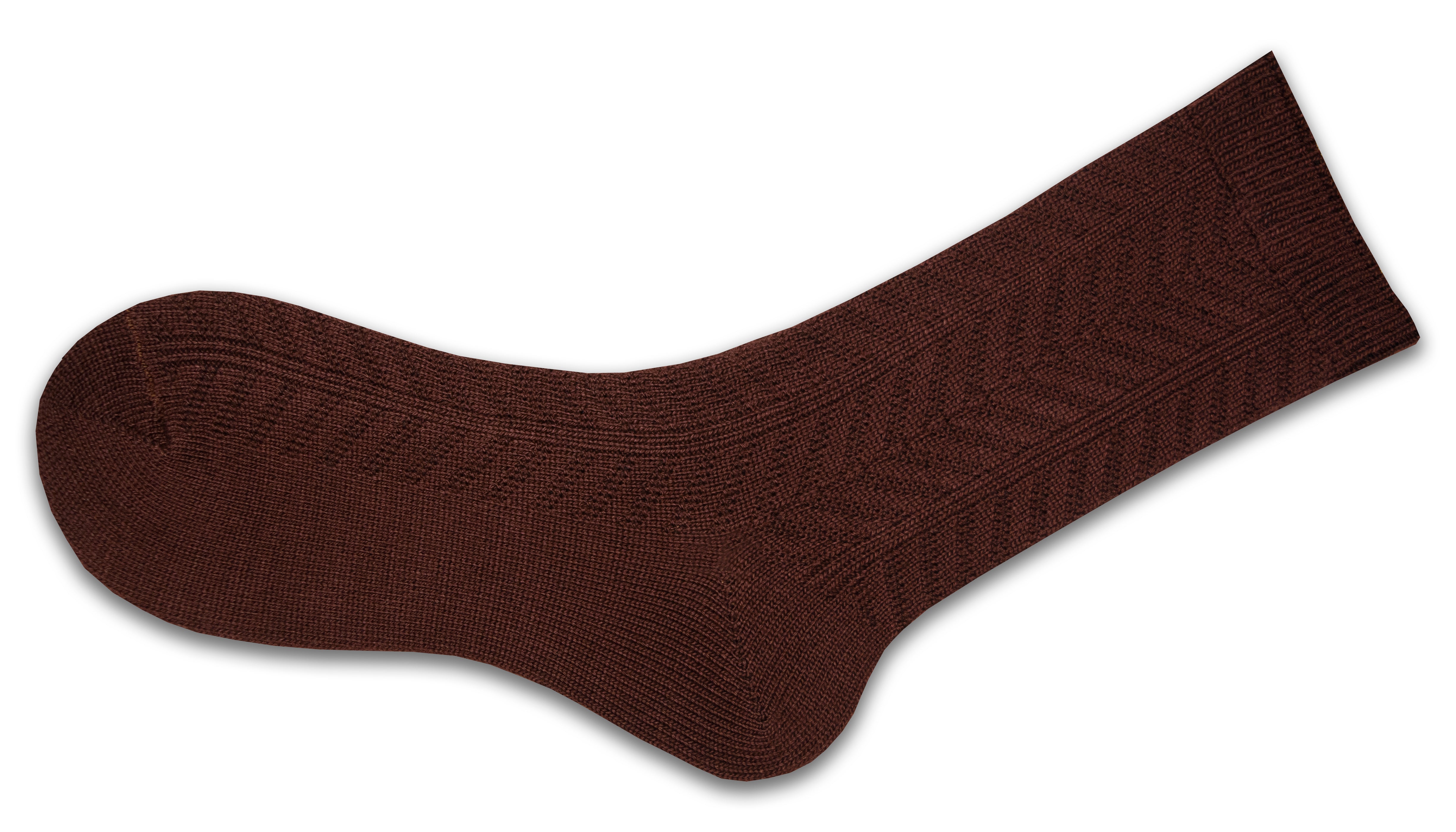 Chevron Pattern Medium Weight Bamboo Crew Socks 3 Pair Pack
