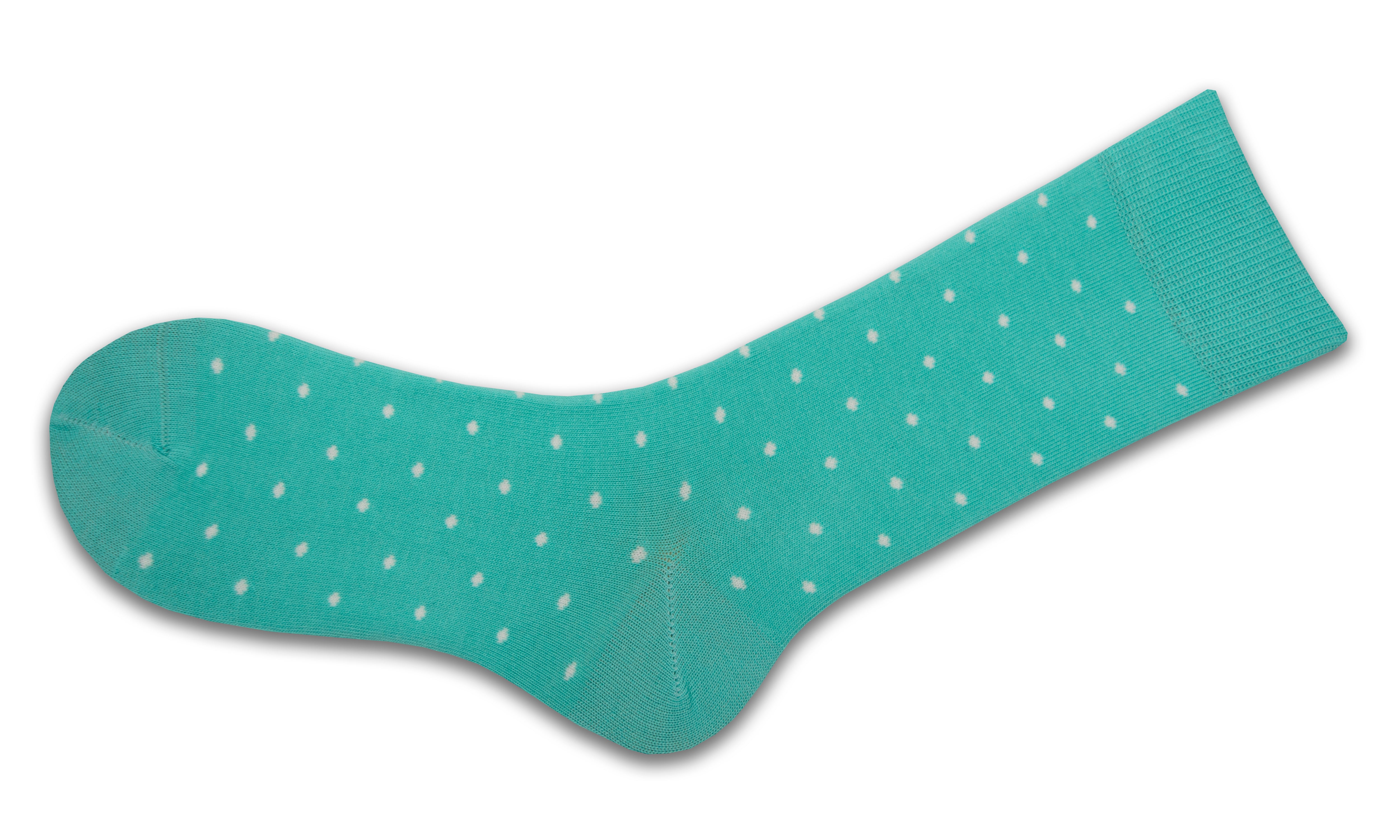Combed Cotton Pin Dot Crew Casual Women's 3 Pr. Pack Socks