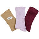 Wide Calf Crew Socks for Women Classic Colors and Luxurious Feeling with Seamless Toe, Reinforced Toe and Heel
