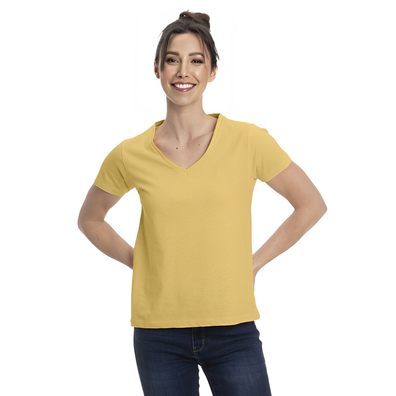 Women's Cotton V-Neck T-Shirt