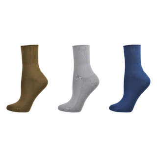 Women's Quarter Athletic Socks – Premium Combed Cotton with Cushioned Sole, Reinforced Toe & Heel