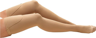 Buy beige Moderate Support Compression Anti-Embolism Closed Toe Thigh High 15-20 mmHg Stocking