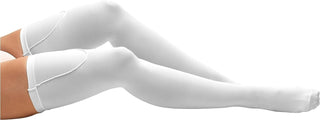 Comprar white Moderate Support Compression Anti-Embolism Closed Toe Thigh High 15-20 mmHg Stocking