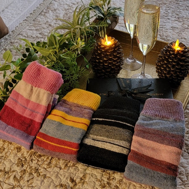 Lambswool Colorful Leg Warmers for Women, Girls and Teens